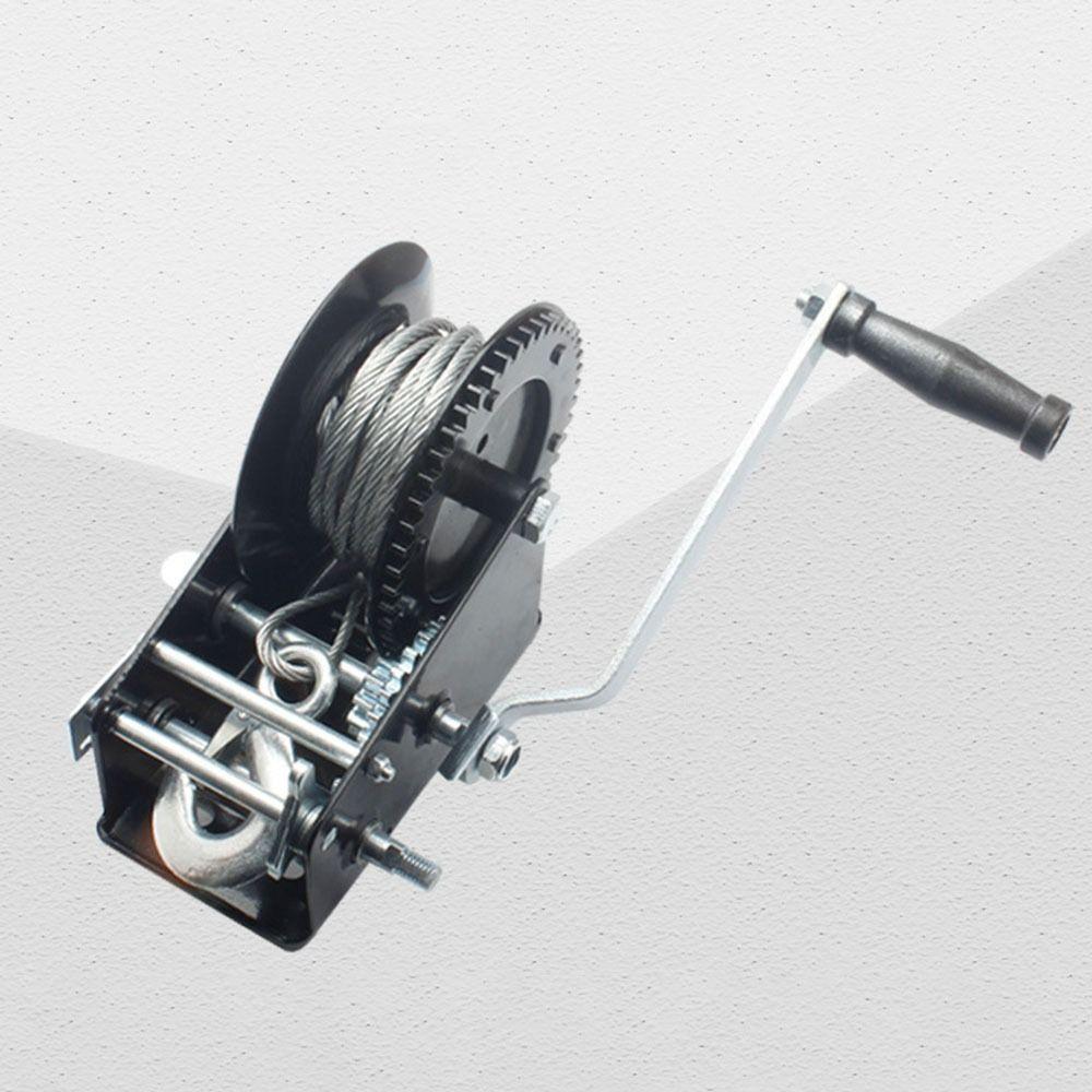 Лебедка для прицепа с грузоподъемностью 3500 фунтов, портативная ручная лебедка для прицепа