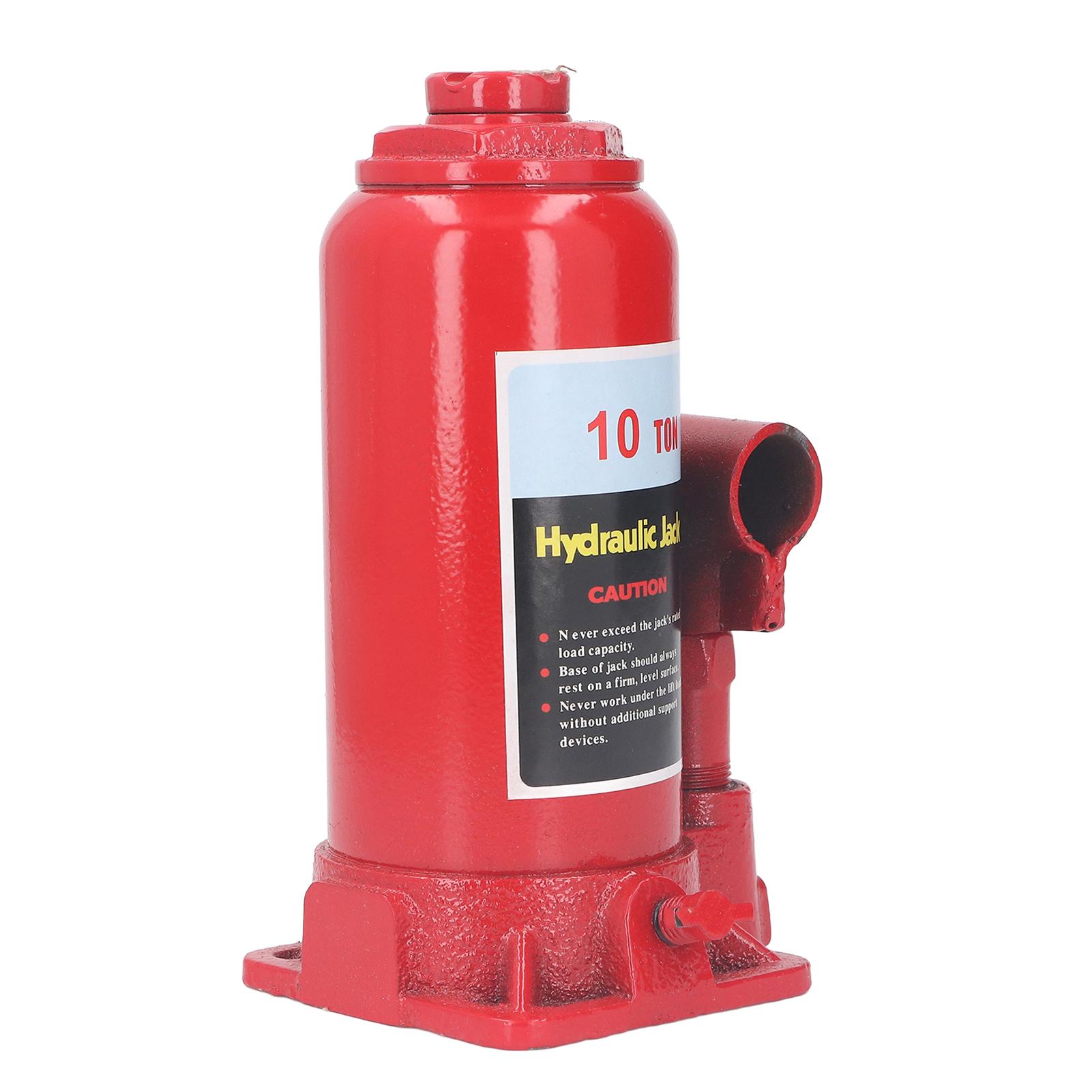 Гидравлический бутылочный домкрат 10 т Ручной Бутылочный домкрат низкой высоты для легковых автомобилей, микроавтобусов, внедорожников, малотоннажных грузовиков